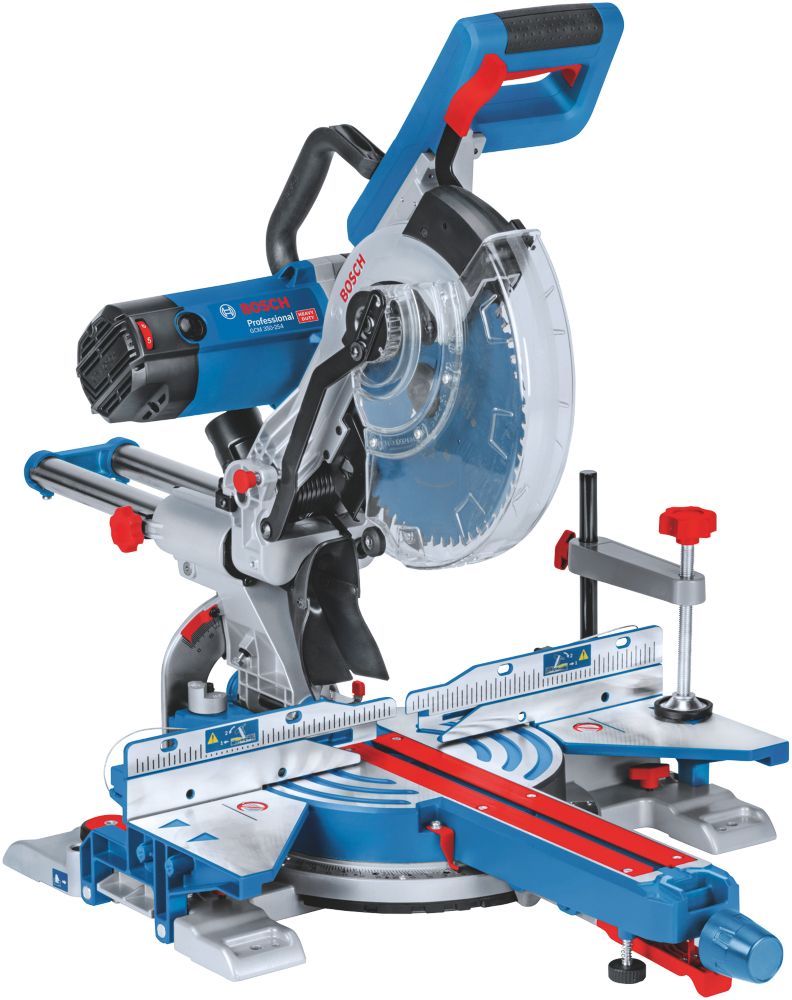 Image of Bosch GCM 350-254 254mm Electric Double-Bevel Sliding Mitre Saw 110V 