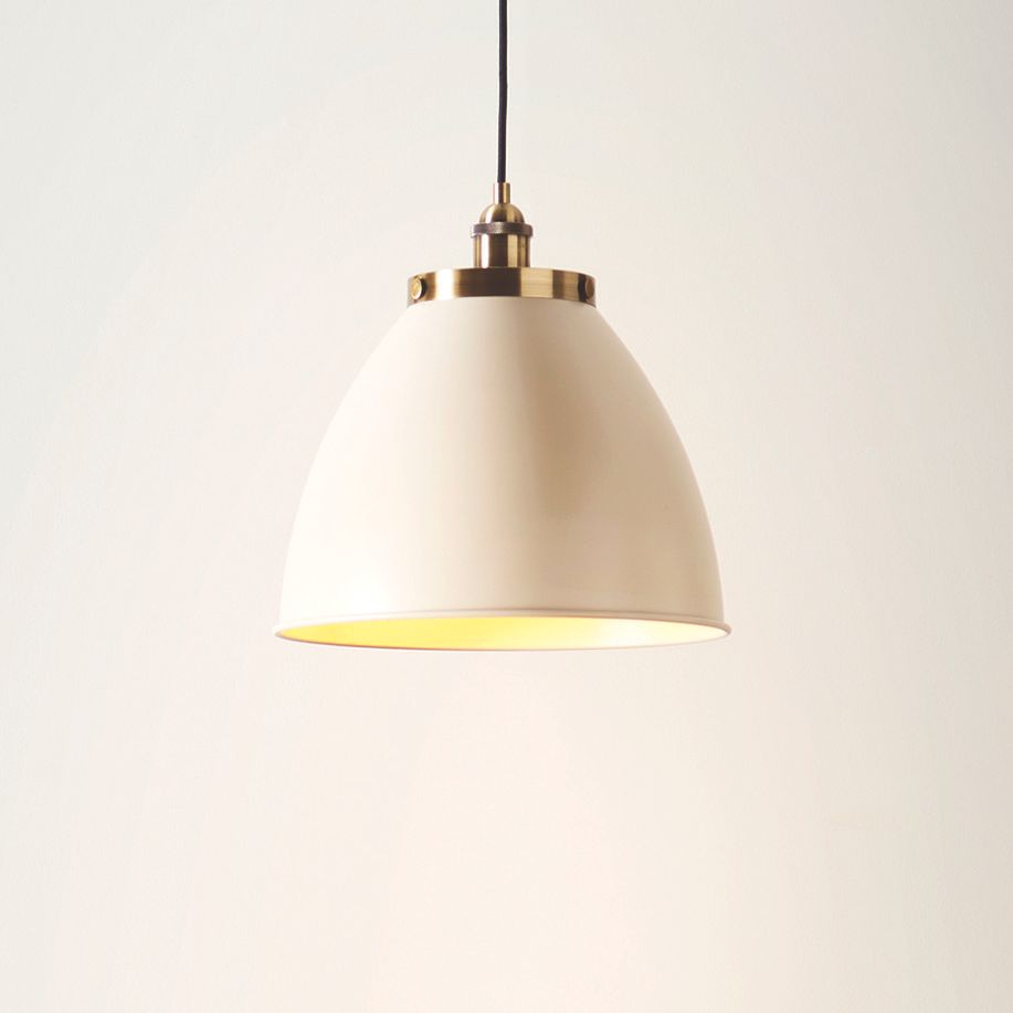 Image of Quay Design Banbridge Pendant Light Satin Taupe 
