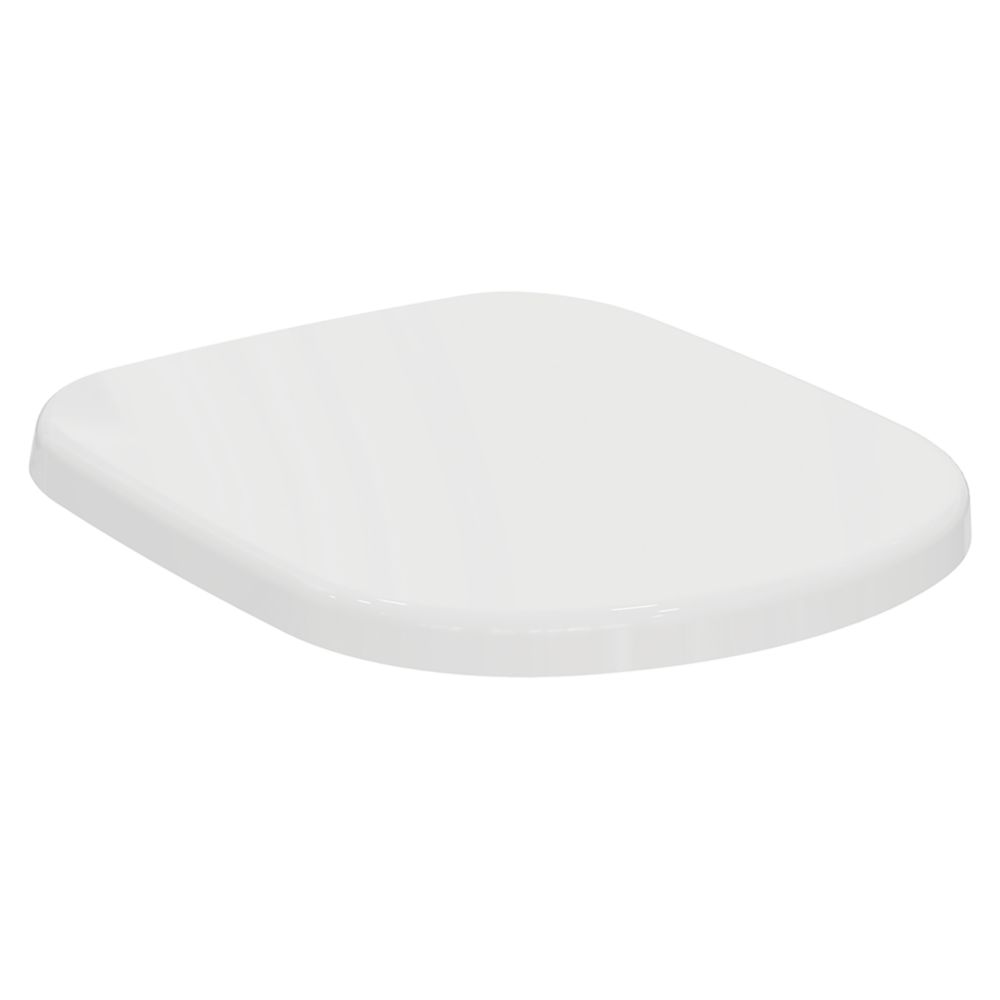 Image of Ideal Standard Tempo/Kheops Soft-Close Toilet Seat & Cover Duraplast White 