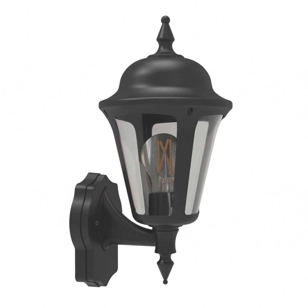 Image of 4lite Outdoor IP65 Wall Lantern Black 