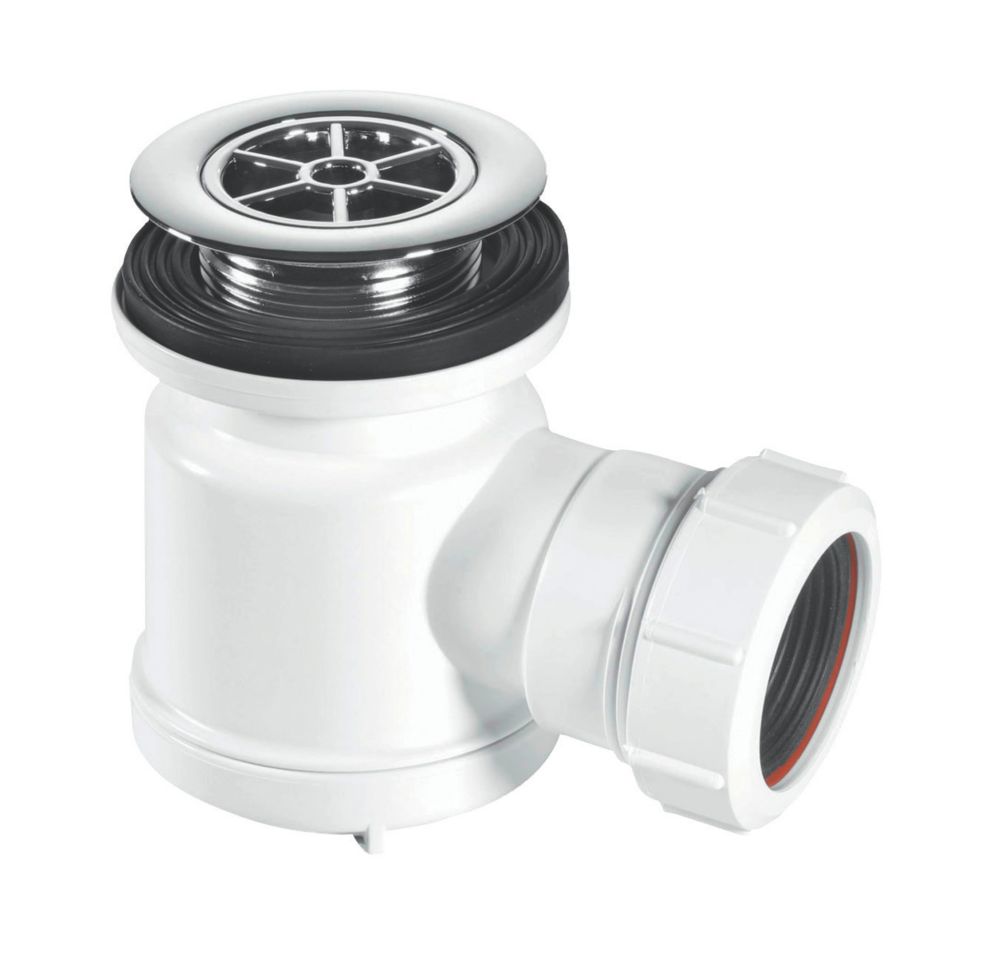 Image of McAlpine Shower Trap White 40mm 