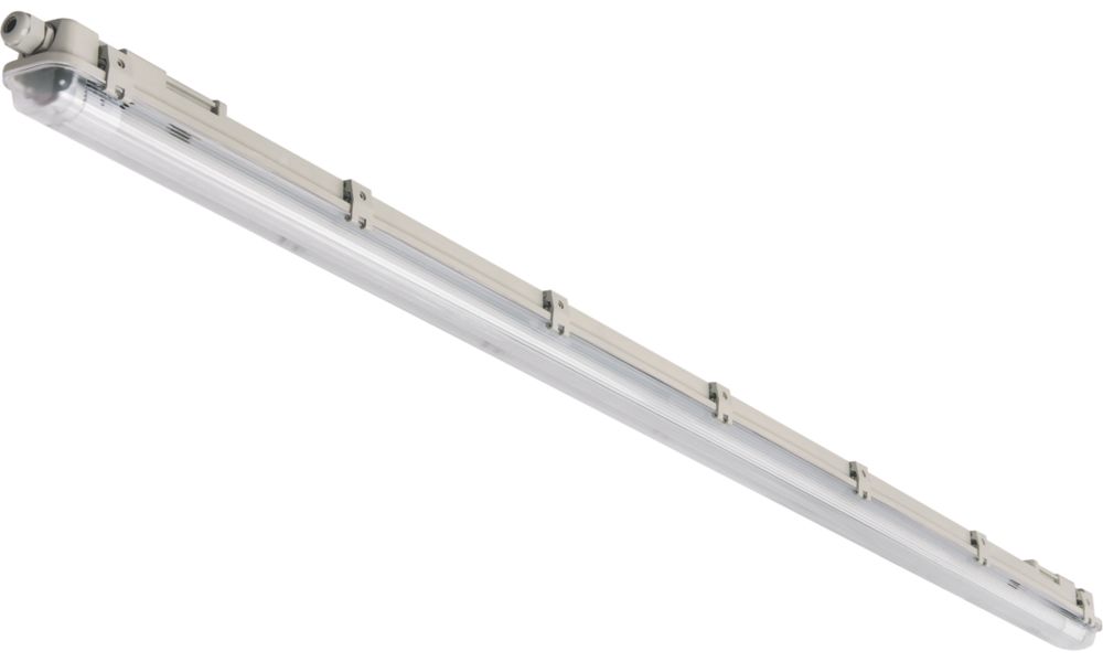 Image of Luceco Eco Climate T8 Single 5ft LED Weatherproof Batten 1 x 24W 2000lm 220-240V 