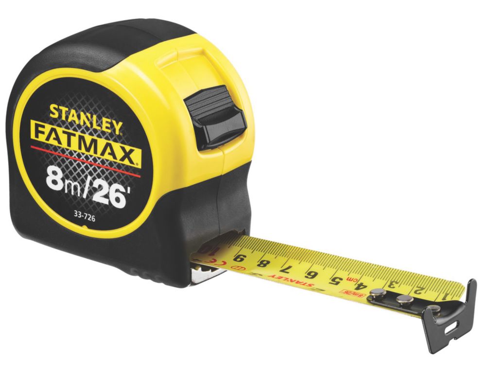 Image of Stanley FatMax 8m Tape Measure 