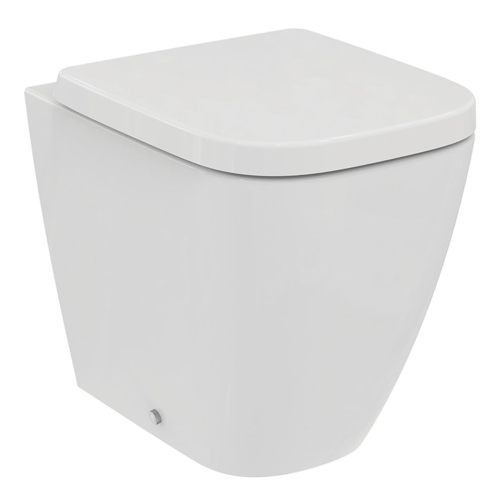Image of Ideal Standard i.life S Back-to-Wall Toilet & Concealed Cistern Dual-Flush 6/4Ltr 