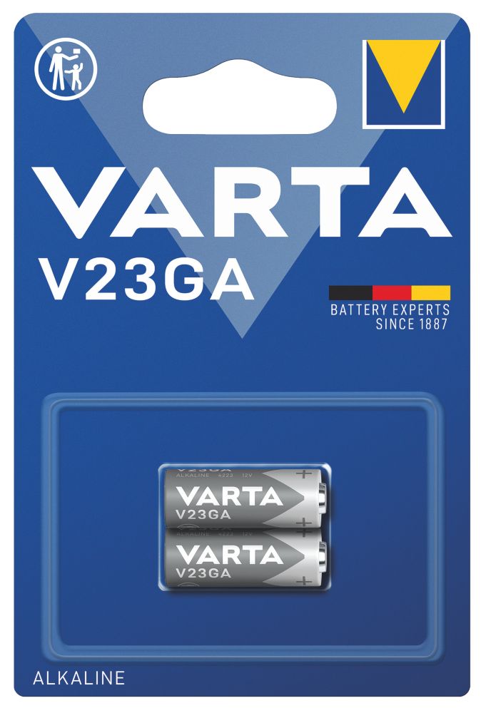 Image of Varta V23GA Alkaline Battery 2 Pack 