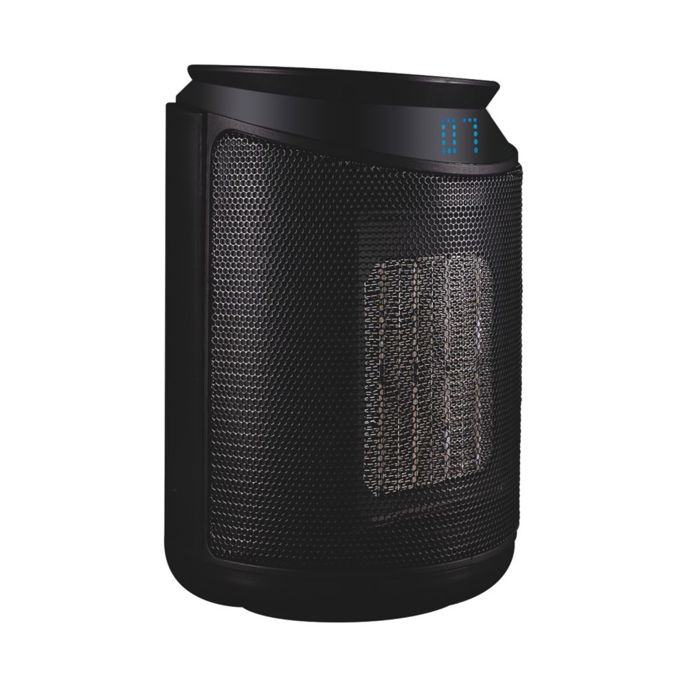 Image of TCP SMABLFAN2000W1919LW Freestanding PTC Heater Black 2000W 