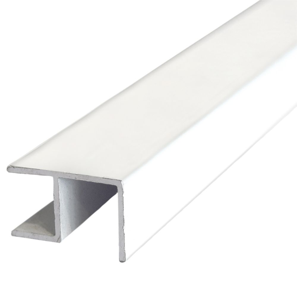 Image of Multipanel Type 100 Flush Corner White 2450mm x 11mm 