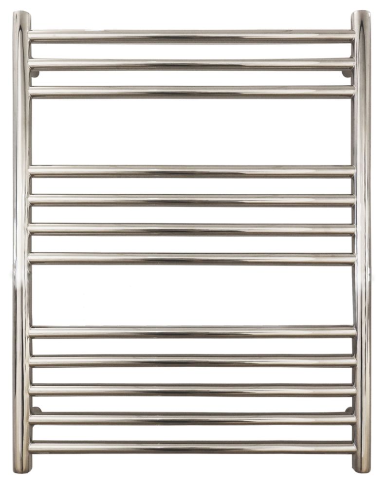 Image of Towelrads Eversley Towel Radiator 800mm x 600mm Stainless Steel 674BTU 