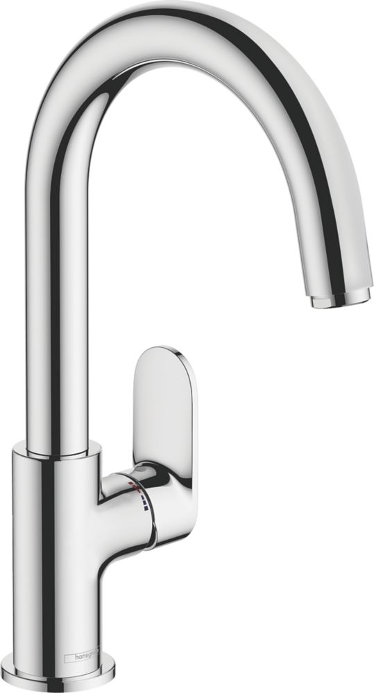 Image of Hansgrohe Vernis Blend 200 Basin Mixer with Swivel Spout Chrome 