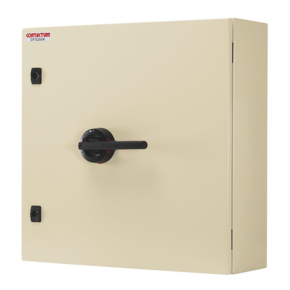 Image of Contactum DFS200K 200A 3P+N+E Fused 3-Phase Enclosed Switch Fuse 