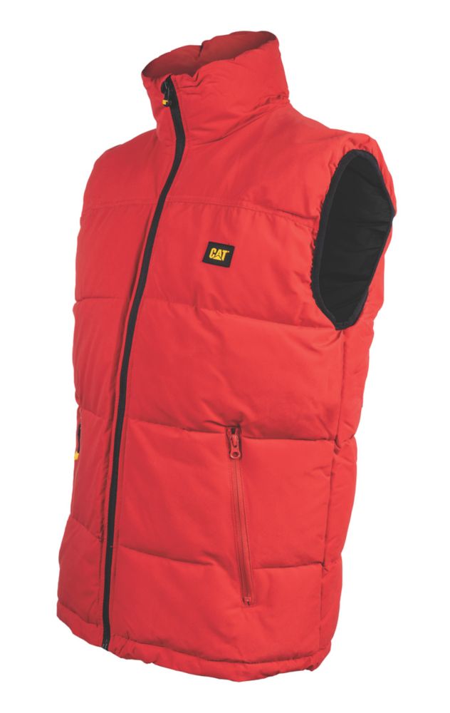 Image of CAT Arctic Zone Body Warmer Hot Red X Large 46-48" Chest 
