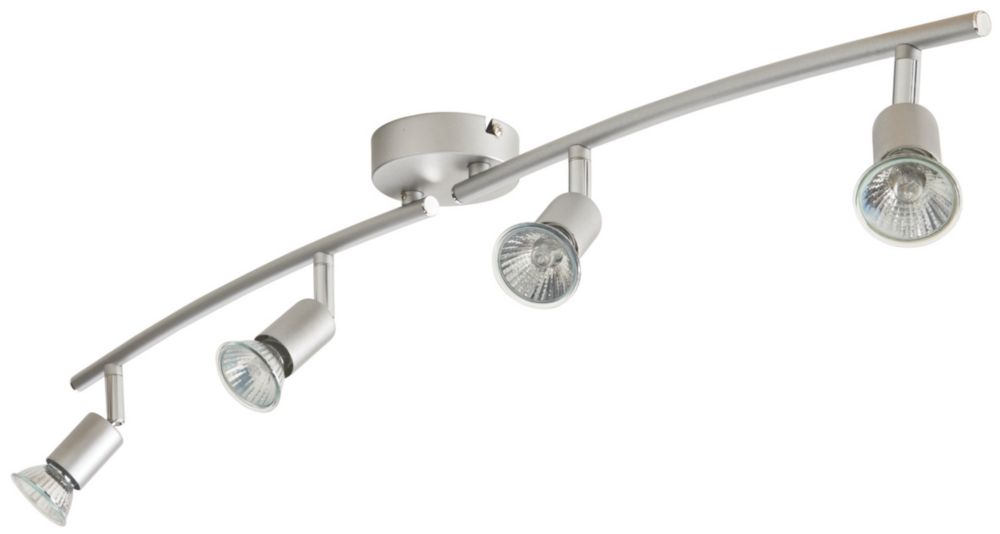 Image of Sasha Bar 4-Light Spotlight Silver 