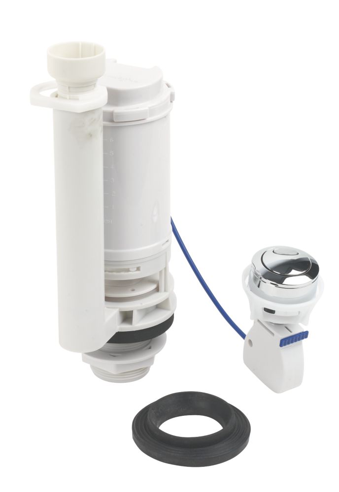Image of Fluidmaster Push Button Cable Dual-Flush Valve 