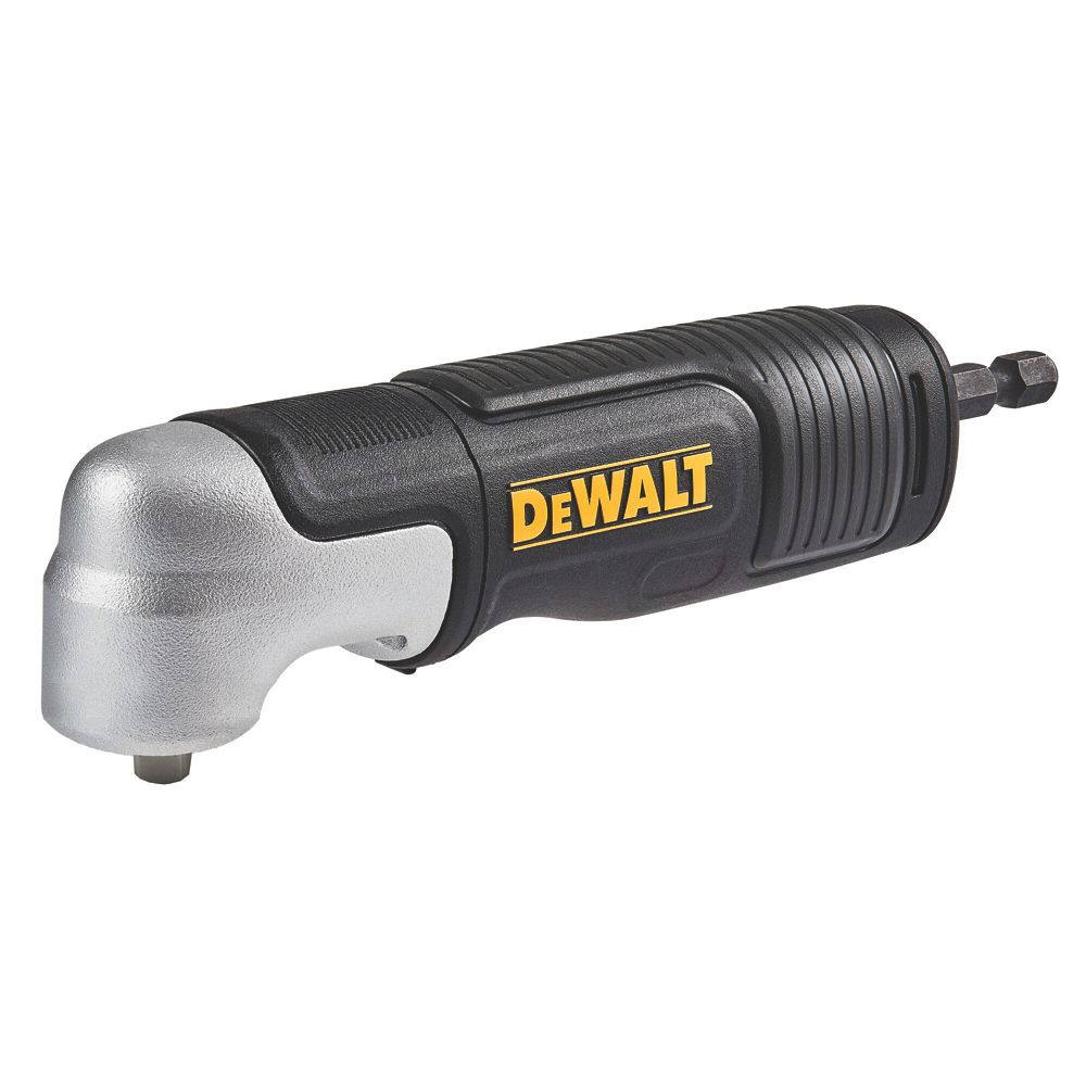 Image of DeWalt 1/4" Square Right Angle Socket Attachment 235mm 