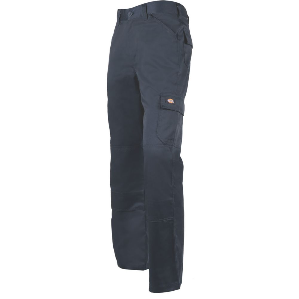 Image of Dickies Everyday Trousers Navy Blue 38" W 32" L 