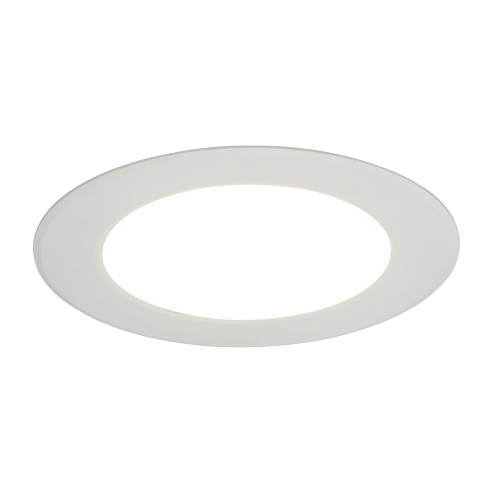 Image of 4lite Fixed LED Slim Downlight White 16W 1700lm 4 Pack 
