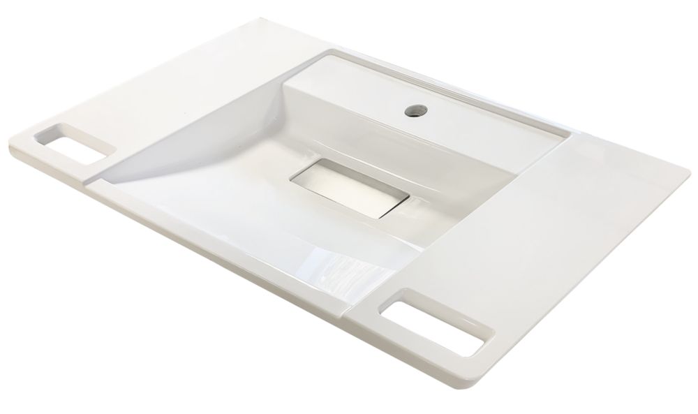 Image of EXOS Accessible Wash Basin 1 Tap Hole 500mm 