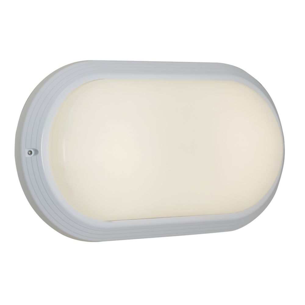 Image of 4lite Outdoor Oval LED CCT Bulkhead White 17W 800lm 