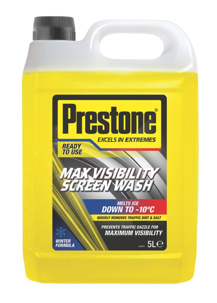Image of Prestone Ready to Use Screenwash 5Ltr 
