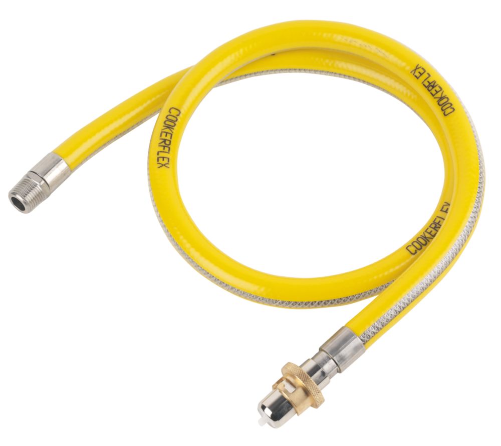 Image of Cookerflex Bayonet LPG Cooker Hose 12.5mm x 1250mm 