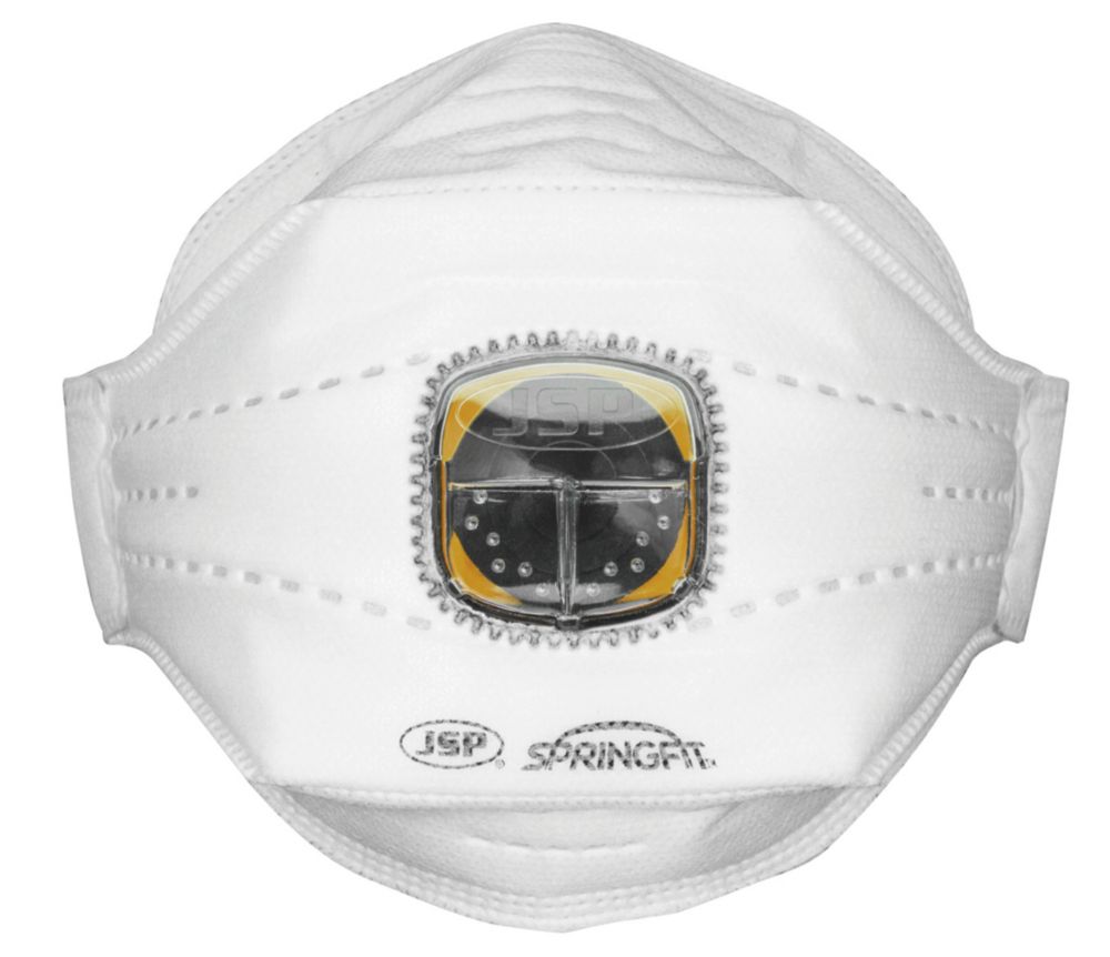 Image of JSP SpringFit Disposable Tri-Fold Flat Mask P2 