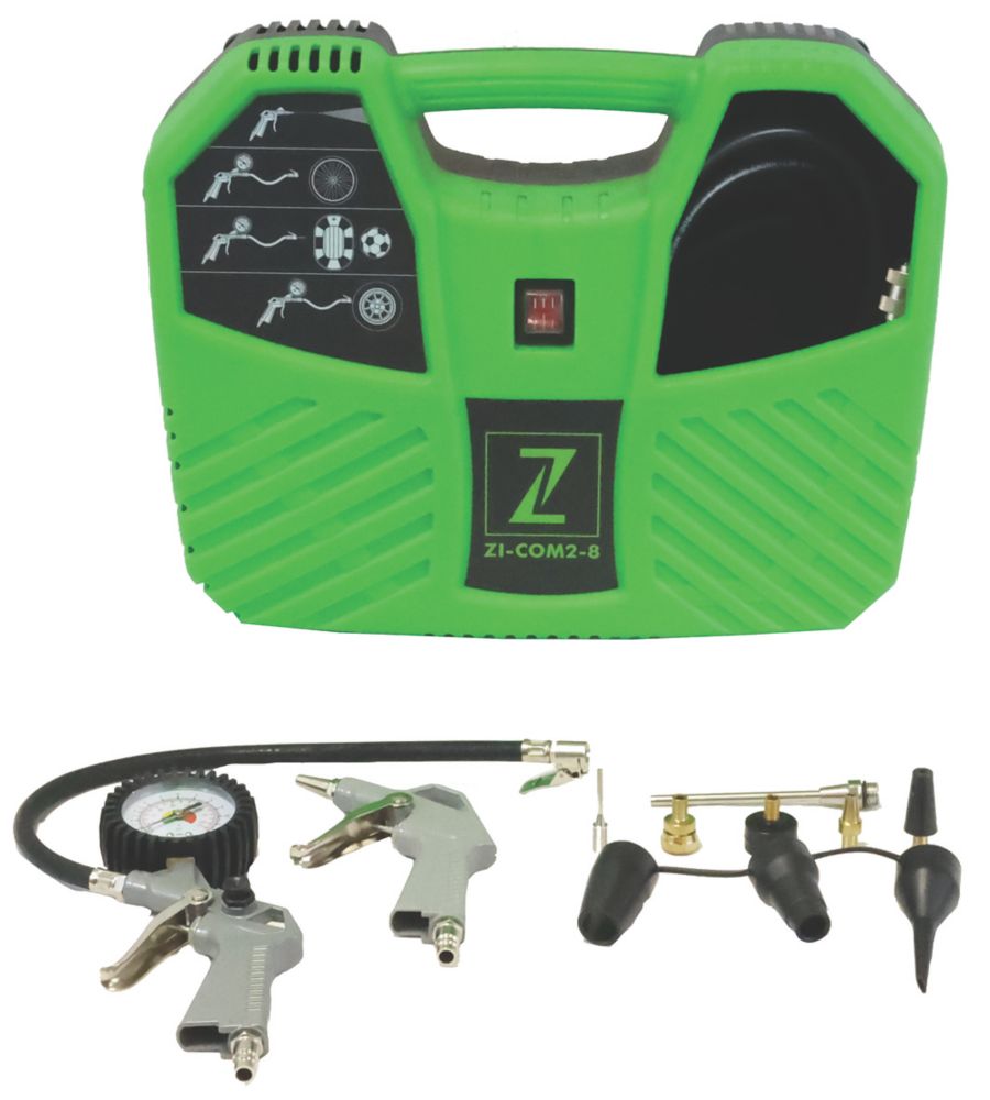 Image of Zipper ZI-COM2-8 Electric Portable Air Compressor 230V 