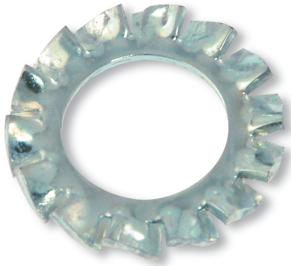 Image of Easyfix Steel Shakeproof Washers M5 x 0.6mm 100 Pack 