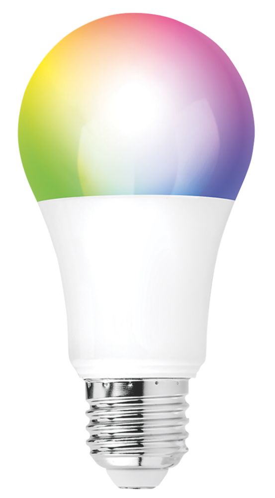 Image of Aurora Aone Bluetooth ES GLS RGB & White LED Smart Light Bulb 8W 800lm 