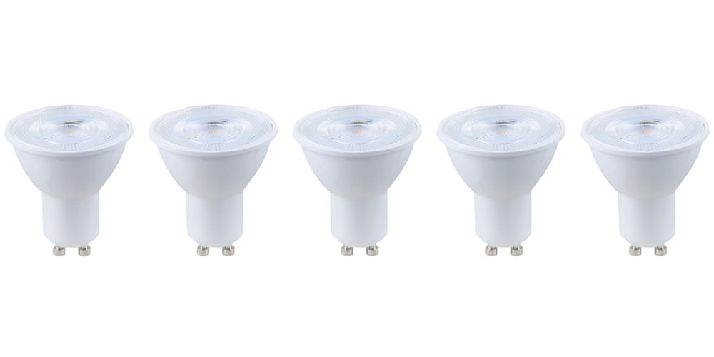 Image of LAP 0323786531 GU10 LED Light Bulb 230lm 2.4W 5 Pack 