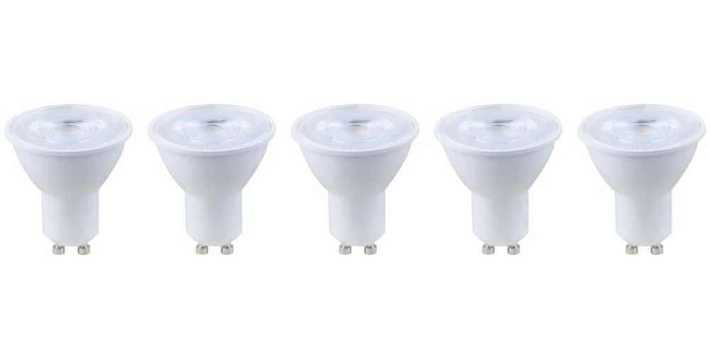 Image of LAP 0323786531 GU10 LED Light Bulb 230lm 2.4W 5 Pack 