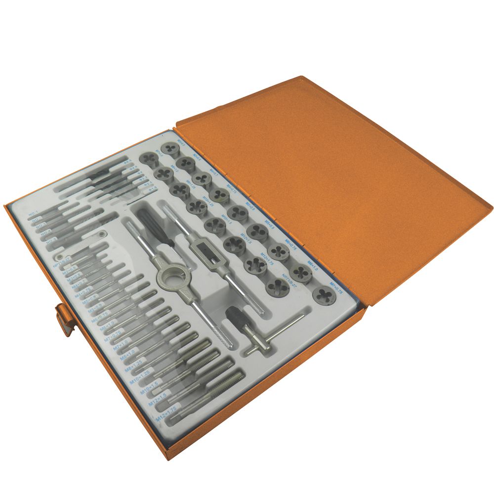 Image of Magnusson M3-M12 Mixed Tap & Die Set 51 Piece Set 