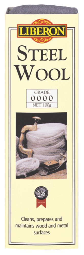 Image of Liberon Grade 0000 `Ultra Fine Grade 0000 Steel Wool 100g 