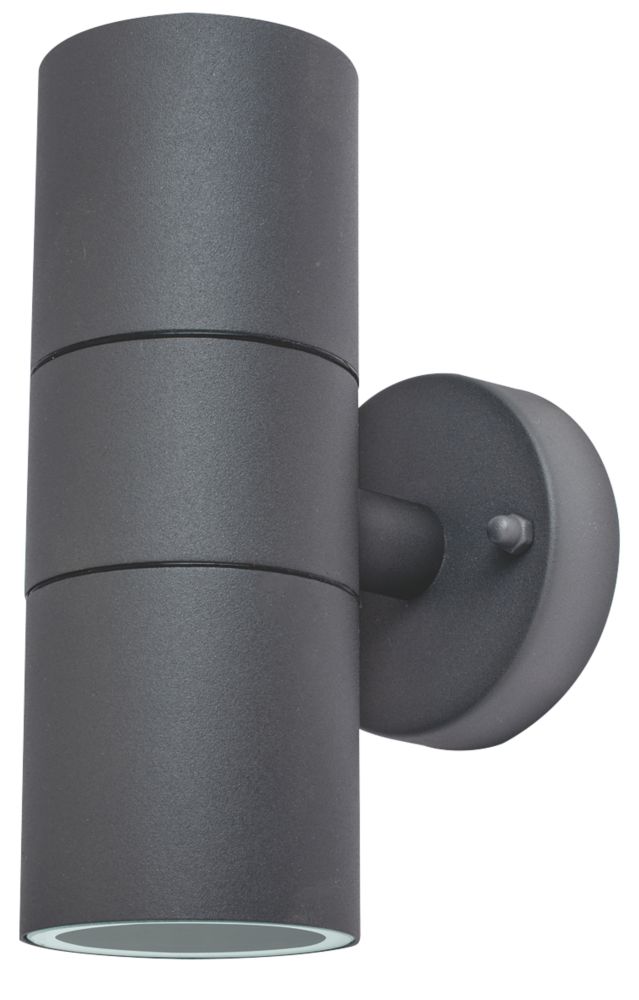 Image of Luceco LEXDSSUDG-01 Outdoor Decorative External Wall Light Slate Grey 