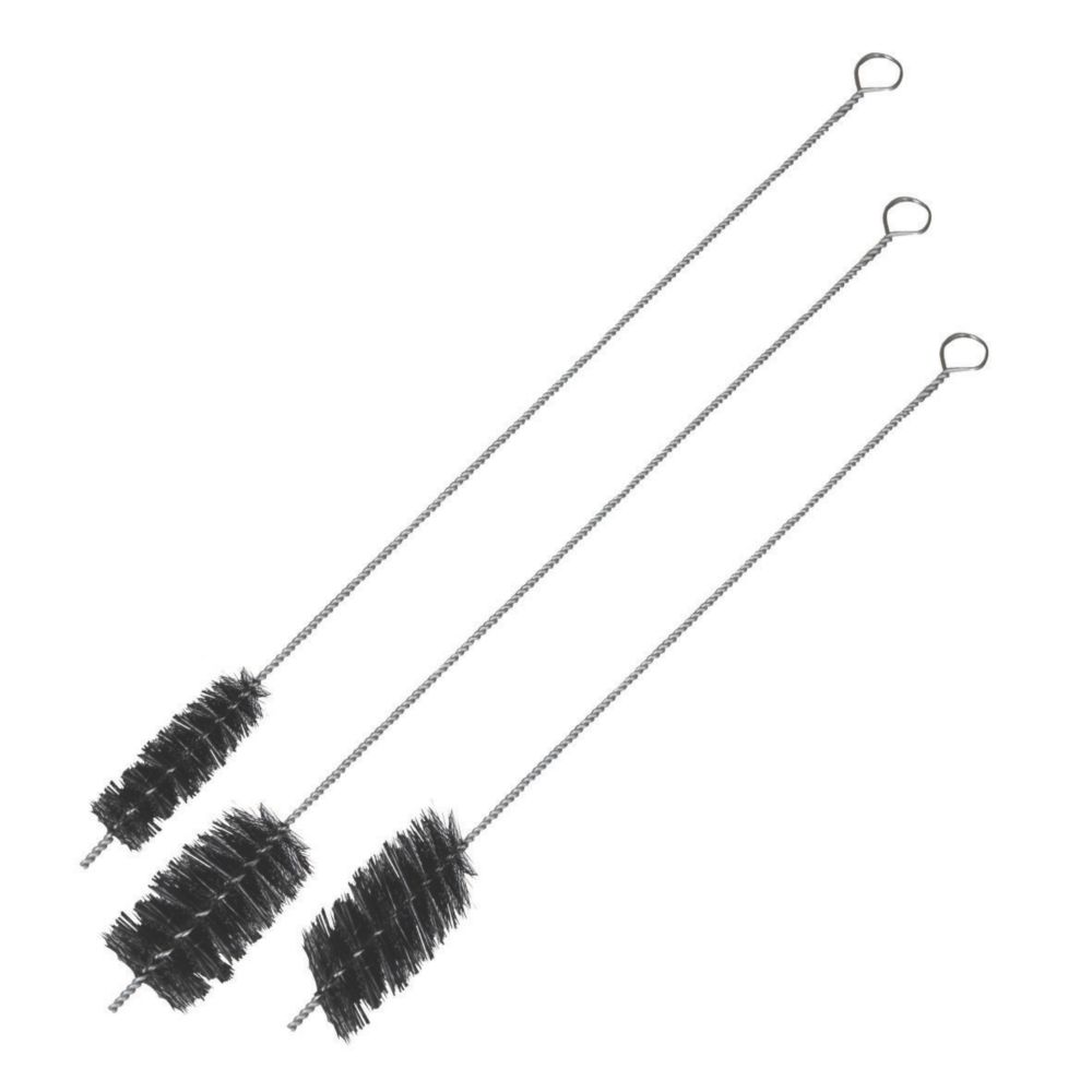 Image of Faithfull FAIBRUSHFLUE Boiler & Flue Brush Set 3 Piece Set 