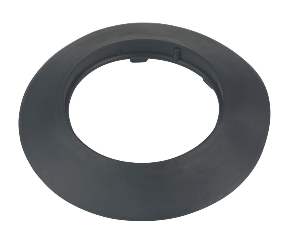 Image of Worcester Bosch 87161112120 160mm Black Flue Wall Seal 