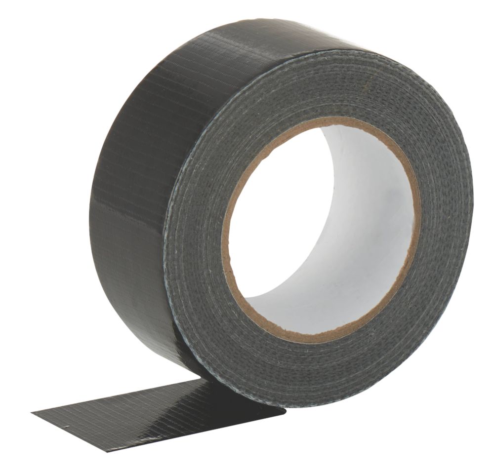 Image of Cloth Tape 27 Mesh Black 50m x 50mm 