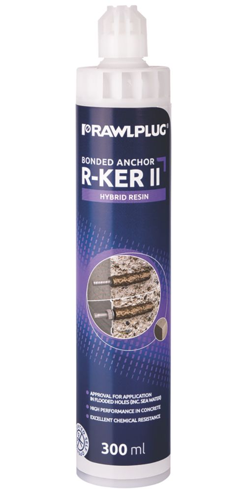 Image of Rawlplug R-KER-II-300 Hybrid Resin 300ml 