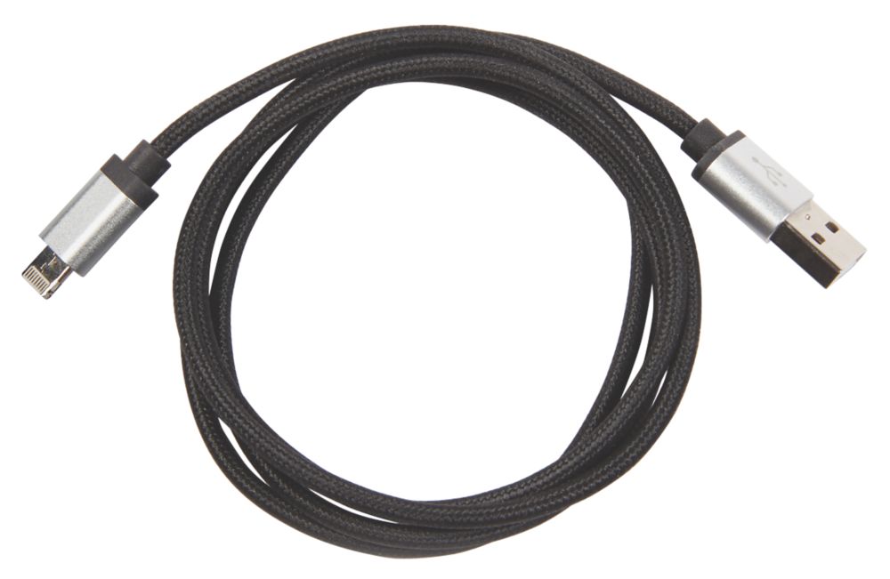 Image of Ring USB-A to Lightning / Micro USB-B Charging Cable 1m 