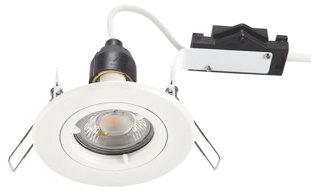Image of LAP Cast Fixed Downlight Matt White 