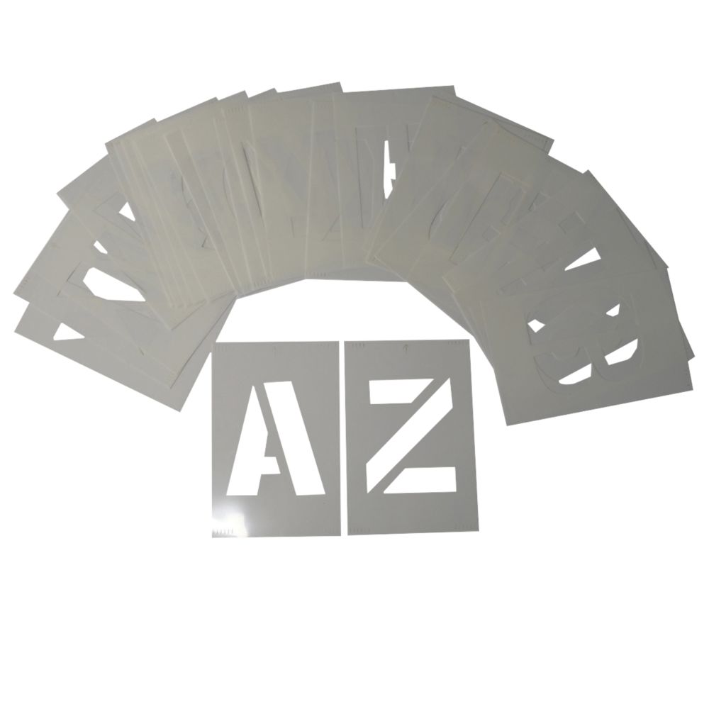 Image of A-Z Stencil Kit 26 Pieces 