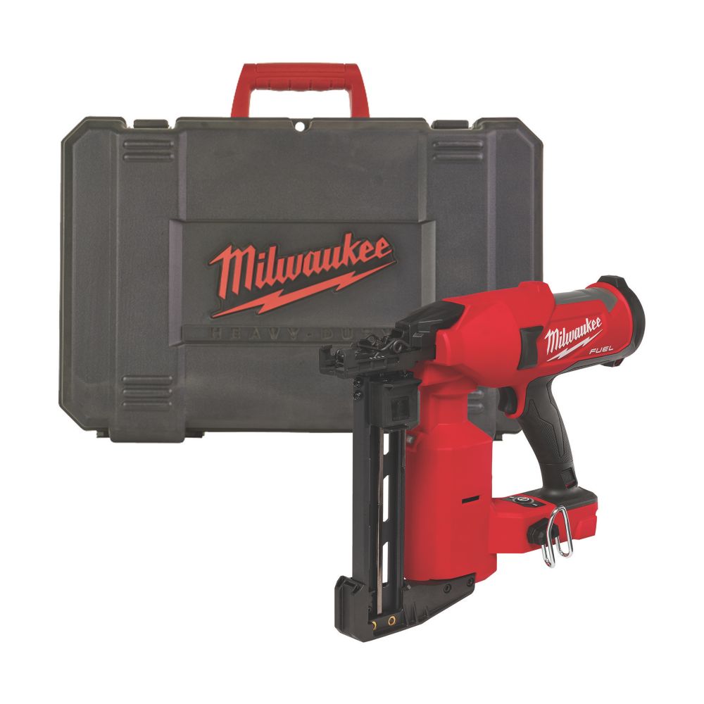 Image of Milwaukee 4933479834 50mm 18V Li-Ion RedLithium Brushless Fencing Cordless Stapler - Bare 