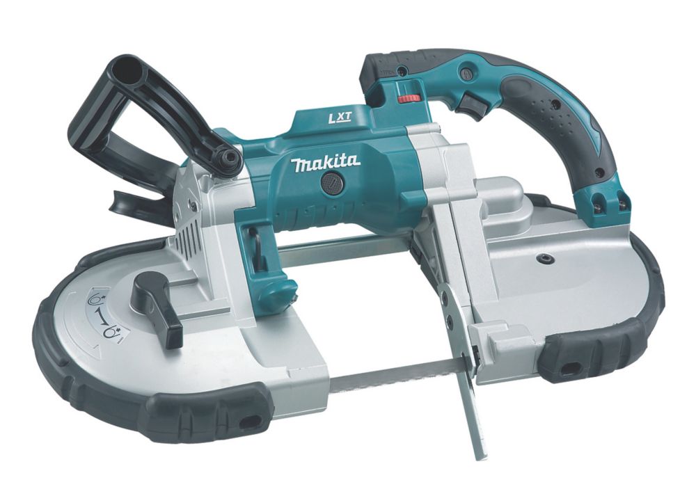 Image of Makita DPB180RTE 120mm 18V 2 x 5.0Ah Li-Ion LXT Cordless Portable Band Saw 