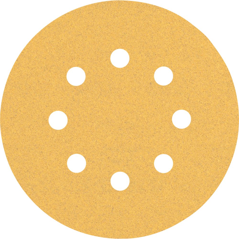 Image of Bosch Expert C470 Sanding Discs 8-Hole Punched 125mm 100 Grit 50 Pack 