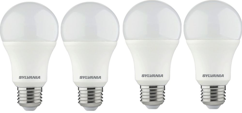 Image of Sylvania ToLEDo ES GLS LED Light Bulb 1521lm 15W 4 Pack 