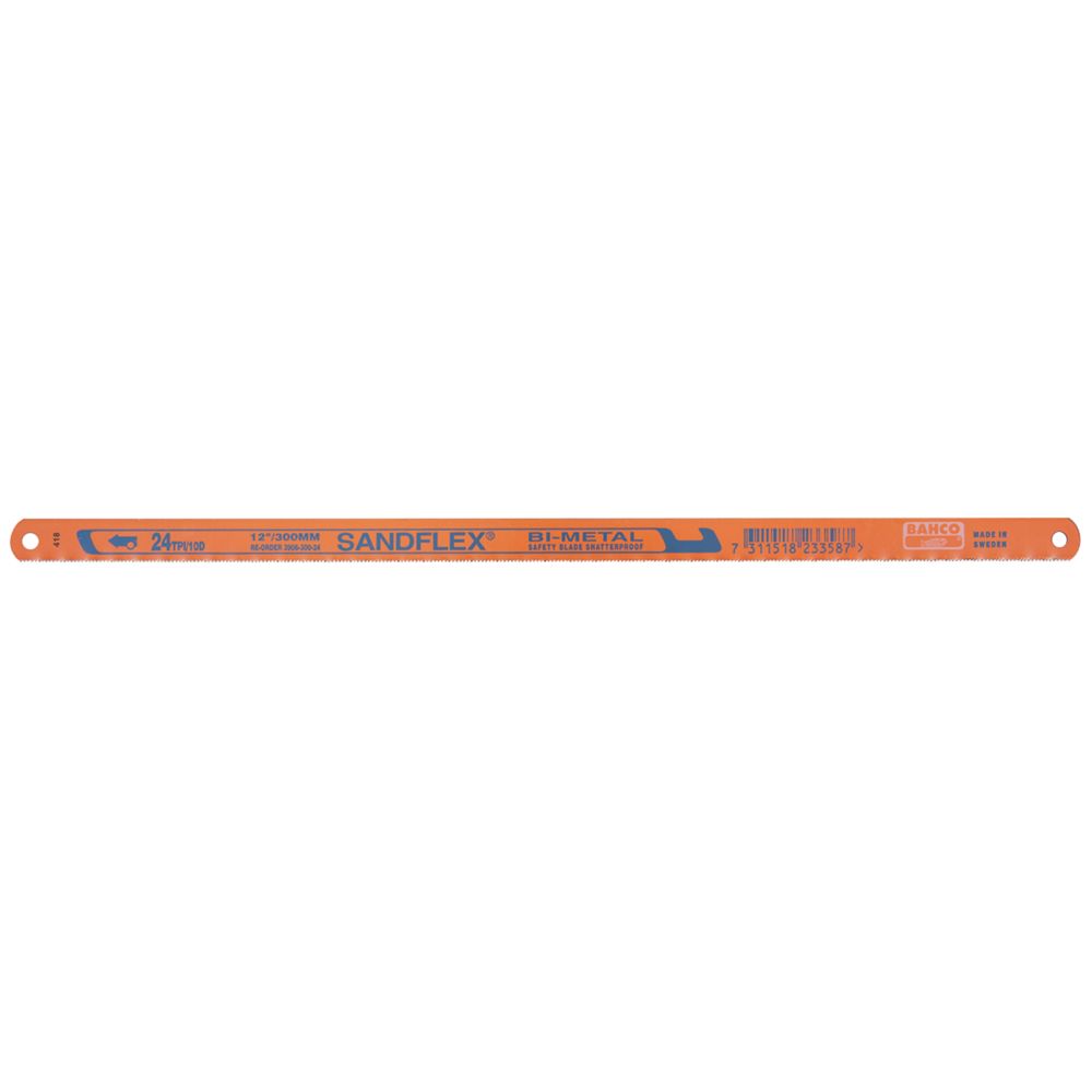 Image of Bahco 32tpi Metal Hacksaw Blades 12" 