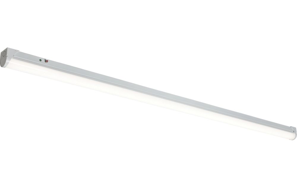 Image of Knightsbridge BATSC Single 4ft Maintained or Non-Maintained Switchable Emergency LED Batten with Self Test Emergency Function 18/32W 2600 - 4490lm 
