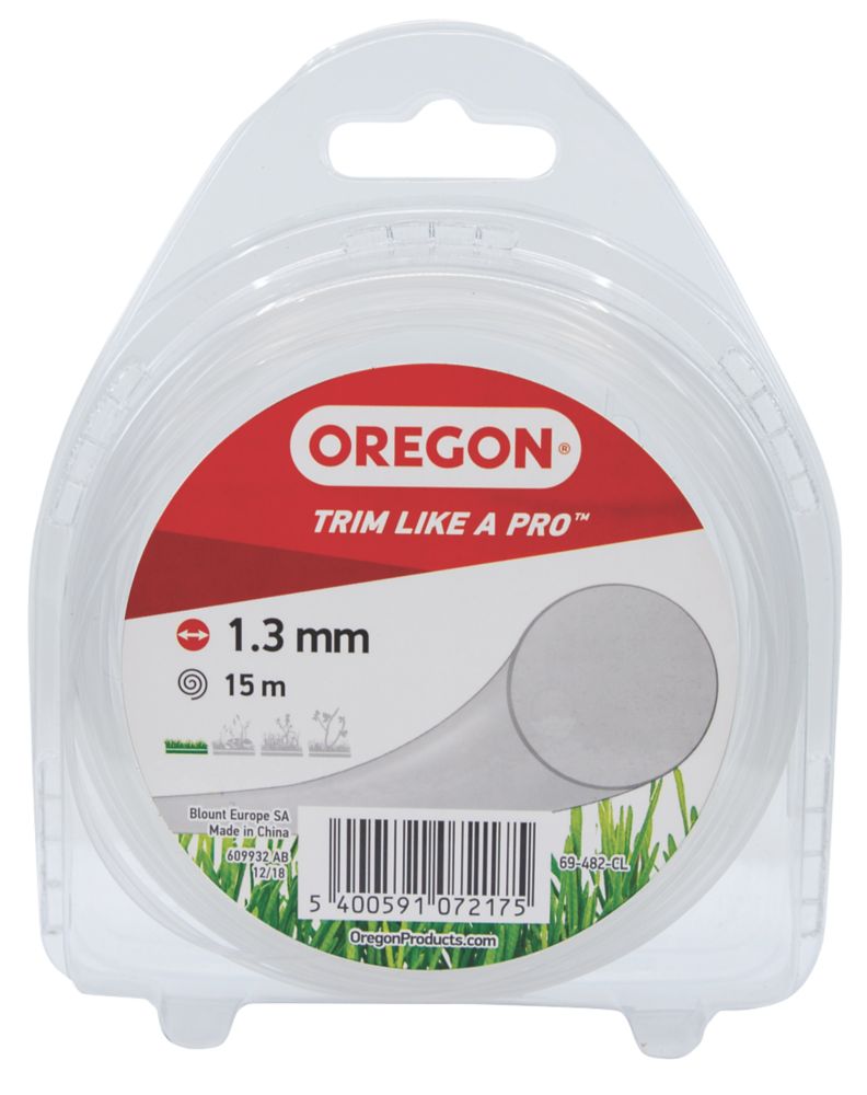 Image of Oregon Clear Trimmer Line 1.3mm x 15m 