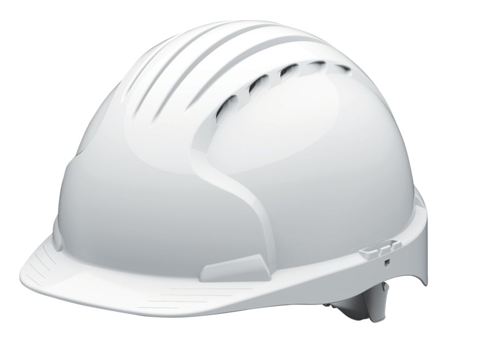 Image of JSP EVO5 Olympus Non Vented Safety Helmet White 