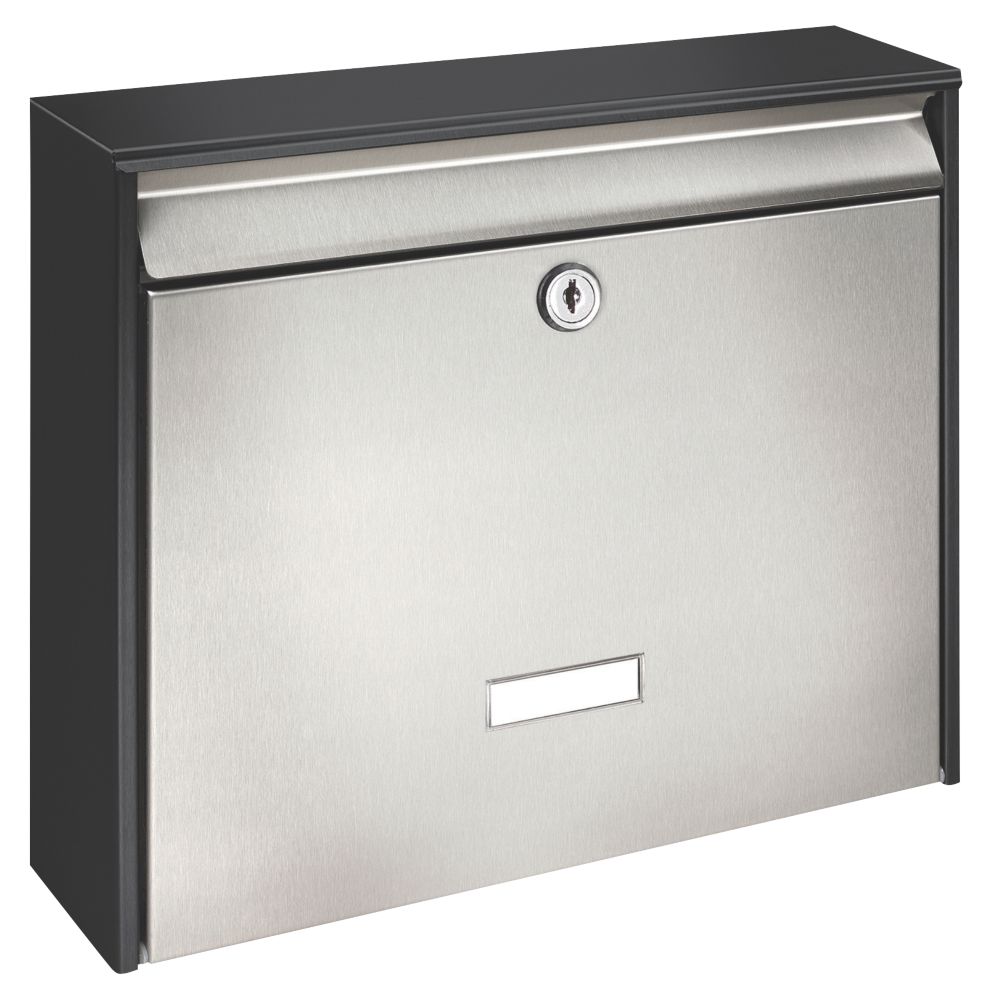 Image of Burg-Wachter Oxford Post Box Black Matt 