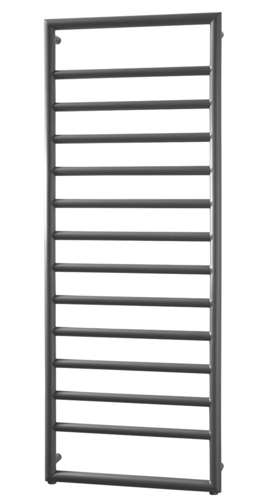 Image of Towelrads Strand Designer Towel Radiator 1300mm x 500mm Anthracite 1573BTU 